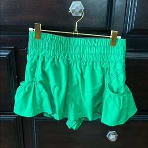 FP Movement by Free People Vibrant Green Athletic Shorts